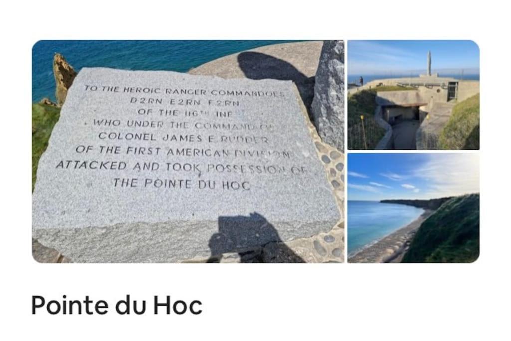 Au Coeur D'Omaha Beach- Colleville-Sur-Mer- Gite 2 المظهر الخارجي الصورة